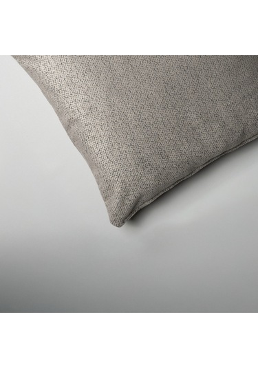 Sezyon Toya Desenli 45 45 Bej Gri Kırlent Kılıfı Bej Gri