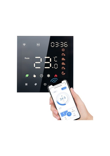 Akıllı Wifi Termostat - Su Ve Elektrikli Isıtma İçin Dokunmatik Kontrol