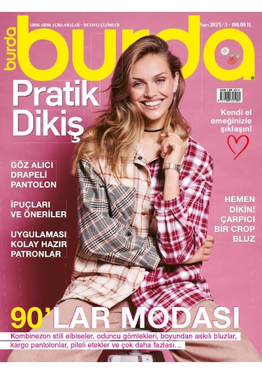 Burda Dergi Pratik Dikiş 2025/03