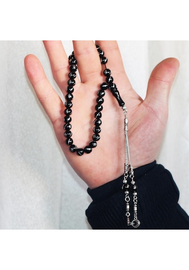 Bilek Boy Yan Yarma Arası İşlemeli Gürcistan Oltusu Tesbih