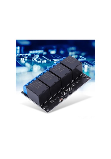 Gajeena 5v Düşük Seviye Tetiklemeli 4 Kanal Oto-kilitleme Röle Modülü - Mcu Ve Düğme Kontrolü, Kararlı Performans