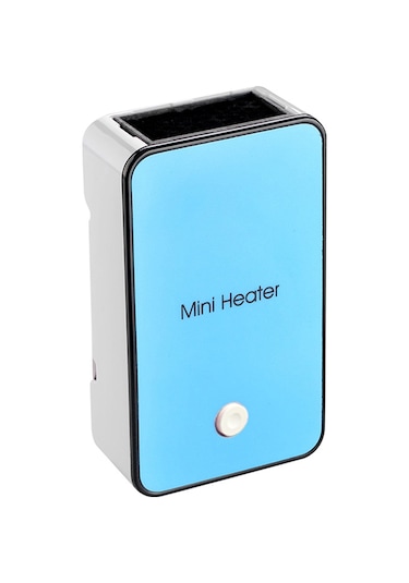 Wezone Ev İçi Küçük Sıcaklık Ürünü: Ptc Seramik Isıtıcı, Gürültüsüz, Konvektif Tüp Tasarımı, Mavi, Avrupa Standartı