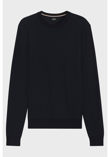 Boss Erkek Sweat 50549985 404 Lacivert Lacivert