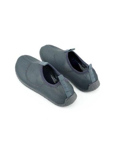 Gezer Yazlık Unisex Pvc Taban Plaj Deniz Havuz Ayakkabı Füme