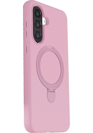 Samsung Galaxy Uyumlu A37 5g Regal Magsafe Standlı Kapak - Açık Pembe