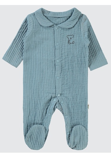 Civil Baby Bebek Patikli Tulum 1-9 Ay Mavi Mavi