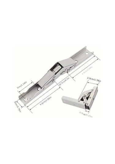 Willowhaven 2+8 Adet Modern Kapı Menteşesi Dolap Dekorasyon Sessiz Yumuşak Kapanma