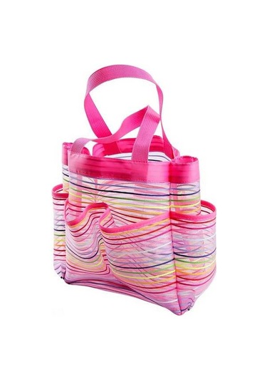 Pazly Çoklu Tasarım Oxford Kumaş Plaj Çantası 5 Farklı Tarzda - 24x11x23 Cm Diğer