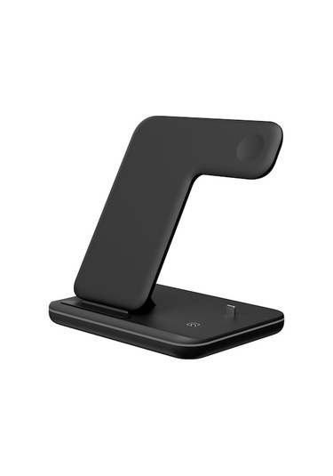 3 Lü Kablosuz Şarj Cihazı: Telefon, Saat Ve Kulaklık İçin Hızlı Ve Güvenli Şarj