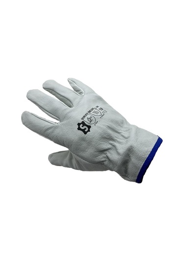 Hakiki L-xl Deri Sürücü Koruyucu Eldiven İş Eldiveni