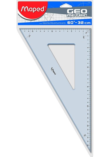 Maped Geometric Gönye - 60 Derece-32 Cm