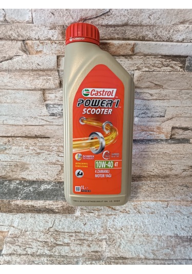 Scooter 10w 40 Power 1 Motosiklet Yağı Ü/y 2024