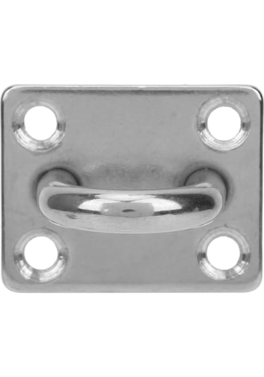 Geeksen Stainless Steel Gövde Takımı - Tavan Fanı, Sandık, Hamak, Yoga İpi İçin Dayanıklı Asma Kanca - 4 Adet Diğer