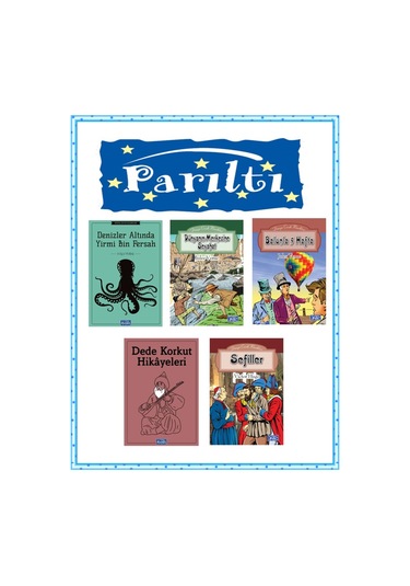 -hediyeli- Parıltı Beyaz Diş 5 Kitap Dünya Klasikleri Seti 4. Ve 5. Sınıf
