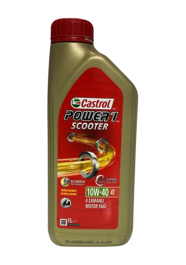 Castrol Power1 Scooter 10w-40 15.03.2024 Tarihli