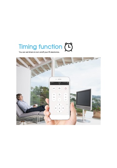 Shineyee Nas-ır02w Tuya Wifi Akıllı Sesli Ir Kumanda: Alexa/google Home Desteği, Tv/klima/fan Kontrolü, 360 7m Menzil, 2.4g Wifi, Akıllı Hayat Uygulaması