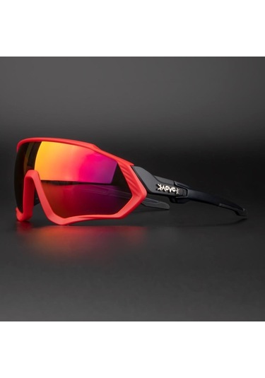Kapvoe Daylight Değişebilir 5 Lens Mtb Polarize Bisiklet Spor Dağ