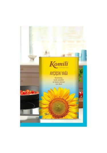 Komili Ayçiçek Yağı 18 L