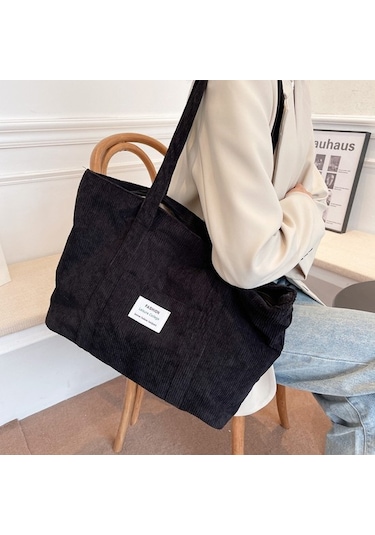 Gu Wei Xuan Eymenn Kadife Yüksek Kapasiteli Omuz Çantası Yok Hbcv000041kw2e Siyah 56 31 14cm 679160 "value":"kahverengi" Kahverengi