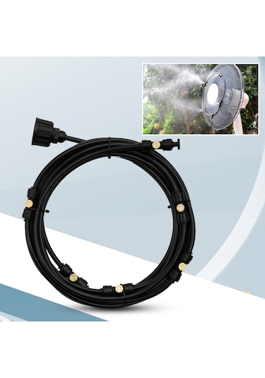 Suntek Misting Soğutma Sistemi 3/4" Sundurma Veranda Bahçe