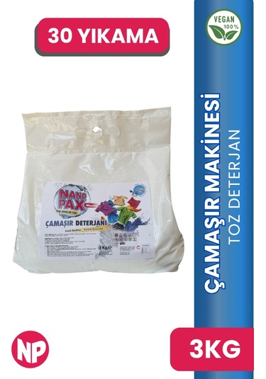 Çamaşır Makinesi Toz Deterjanı 3 Kg 10091291