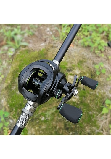 Tenfowee Sol El Malzeme Metal Misina Baitcasting Olta Makinesi 4+1 Rulmanlı 7.2:1 Diş Oranı 5 Kg Maksimum Sürtünme