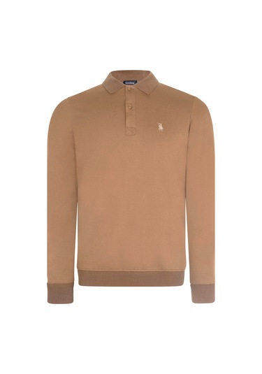 V9007 Dewberry Erkek Sweatshırt-camel Camel