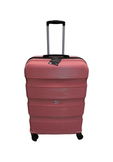 Albatros Pp Valiz Gül Kurusu Siyah Kabin Boy 605659 Gülkurusu