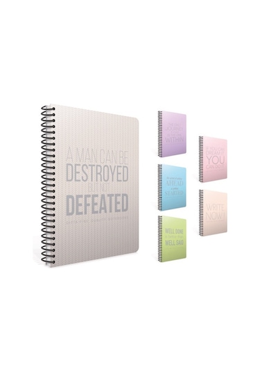 Gıpta Now A4 80 Yaprak Kareli Spiralli Plastik Kapak 2 Li Defter Seti 2 Adet