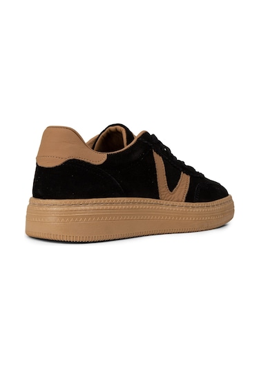 Deery Kadın Hakiki Süet Siyah Sneaker Ayakkabı - N0170zsyhc01 Siyah