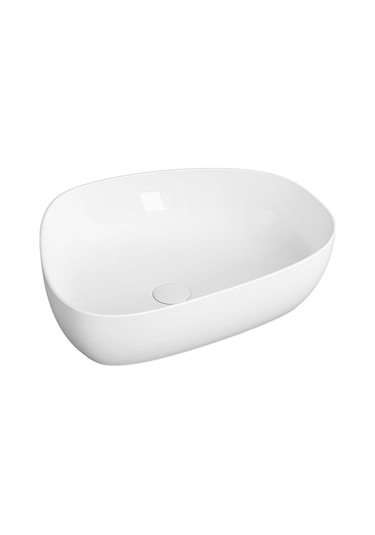 Vitra Outline Asimetrik Lavabo 56 CM Beyaz 5991B403-0016