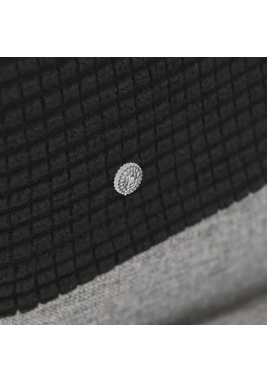 Xiyyadms Ev Kullanıma İçin Yıkama Kolay Kaymaz Dört Mevsim Kullanıma Uygun Lastikli Koltuk Kol Halkası 1 Çift Siyah + 10 Adet Çivi Siyah