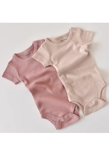 BabyCosy Modal 2 Li Kısa Kollu Badi Csym11207 001