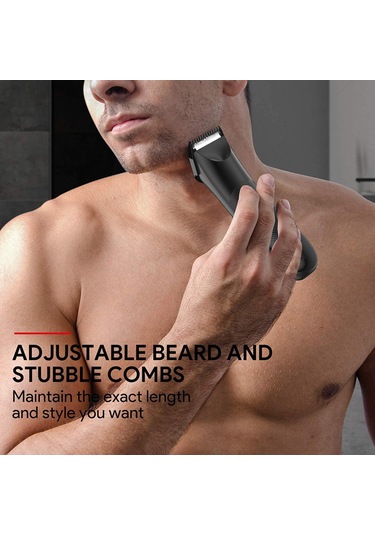 Samdoo Erkekler İçin Usb Şarjlı Elektrikli Tüy Kesici - Vücut Tüyü, Sakal Ve Saç Keseci, Kolay Kullanım, Kompakt Tasarım Çok Renkli