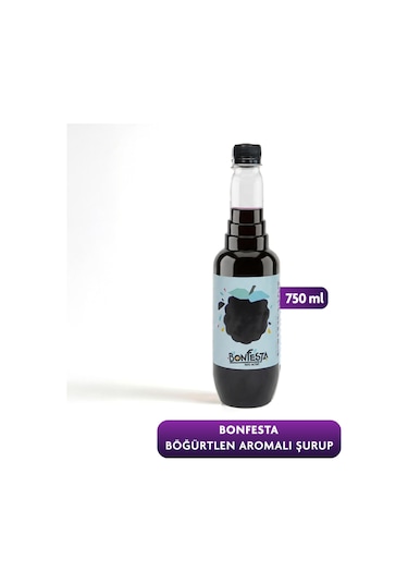 Bonfesta Böğürtlen Aromalı Kahve ve Kokteyl Şurubu 750 ML