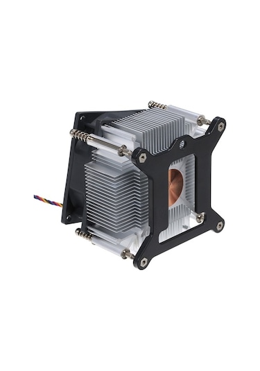Fastbuy Intel 1155/1150/1151 Uyumlu 12v Hız Kontrollü Cpu Soğutucu, 0-20dba Sessiz Fanlı Isı Denetleyici