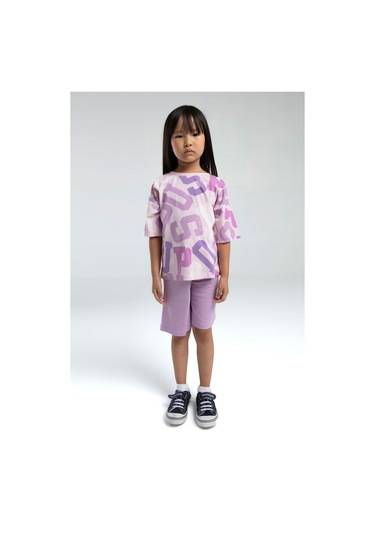 U.s. Polo Assn. Kız Çocuk Pembe Bermuda Takım Us2085 Pembe