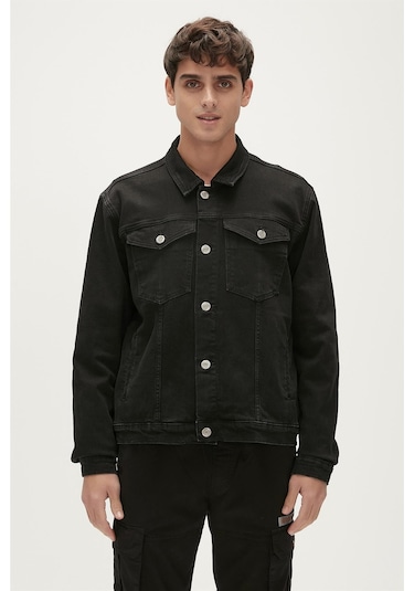 Bad Bear Roy Denim Siyah Erkek Jacket-siyah Siyah