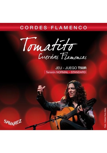 Savarez T50R Tomatito Normal Tension Flamenko Gitar Teli