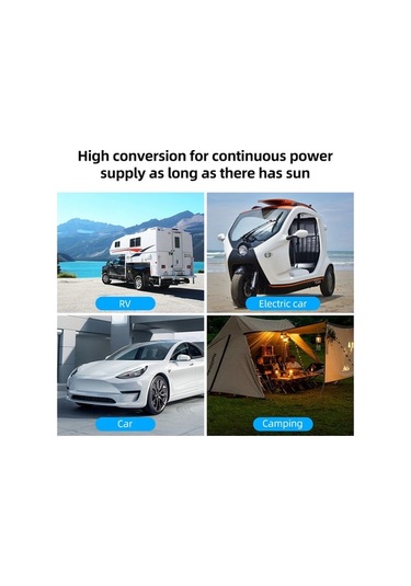 Besthome1 20w Monokristal Güneş Paneli Seti 12v 60a Pwm Kontrolörlü Çift Usb Çıkışlı Ip64 Su Geçirmez Araba Bot Bahçe Batarya Ş