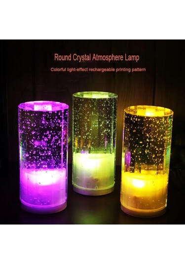 Led Kristal Dekoratif Işık For White For Yellow Kırmızı