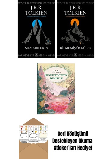 Silmarillion + Bitmemiş Öyküler + Büyük Wootton Demircisi Özel Ciltli Baskı