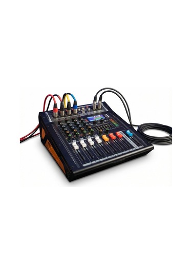 Rose Rp4-pm700 4 Kanal Usb/mp3 Bluetooth Power Mikser
