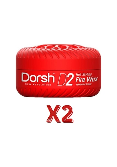 Dorsh Saç Şekillendirici Wax Fire Wax D2 150 Ml 2 Adet