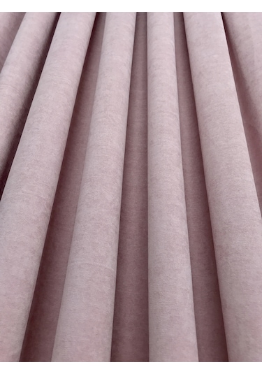 Ada Fonluk Gül Kurusu Tek Kanat 1/2,5 Orta Sık Pile Pembe