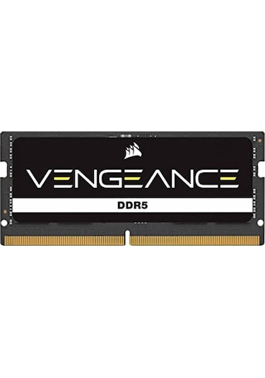Corsaır Vengeance Sodımm Ddr5 Ram 16gb 1x16gb 5600mhz Cl48-48-48-90 1.10v Intel Xmp 3.0 Dizüstü Bilgisayar Belleği - Siyah Cmsx16gx5m1a5600c48