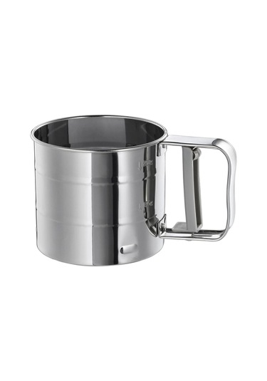 Çelik Idealısk Un Eleği, Paslanmaz Çelik, 10,5 Cm Çok Renkli