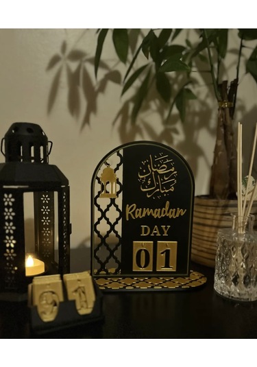 Owl Global Ramazan Takvimi,gün Sayacı, Dekoratif Masaüstü Organiz