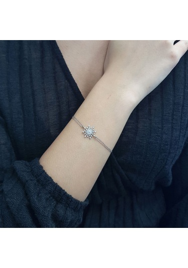Lova Pırlanta Kar Tanesi Bileklik -  4040021