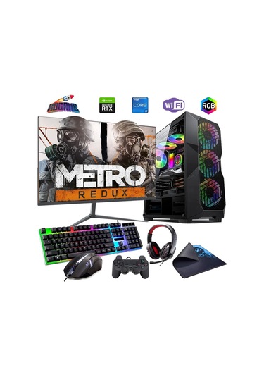 Rogame RKT660695 i7-12700F 16 GB 480 GB SSD 6 GB RTX3050 24" Free Dos Masaüstü Oyuncu Bilgisayarı